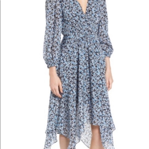 Nordstrom Signature Silk Floral Sheath Dress size 10 - Picture 4 of 7